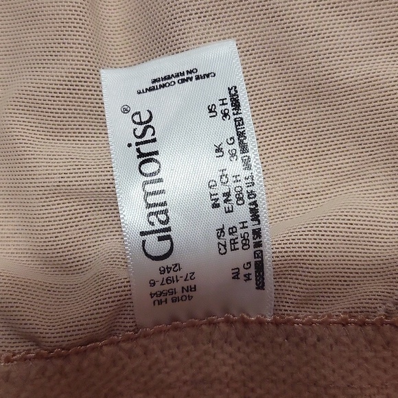 36 H Glamorise minimizer underwire bra - Picture 4 of 4